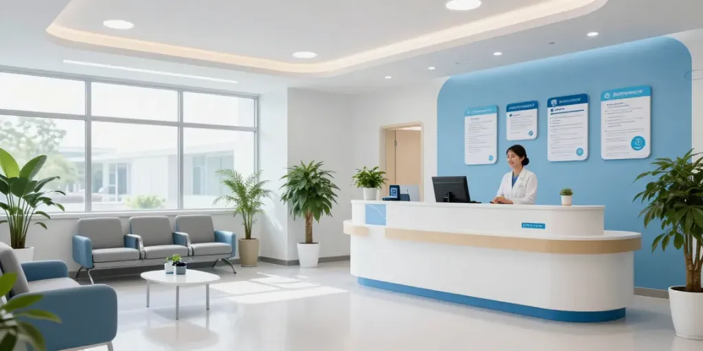 Situs slot healthcare services: welcoming clinic with patient care elements